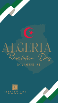 Algerian Revolution Facebook Story