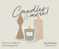 Candles & More Facebook Post