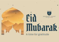 Eid Al Adha  Postcard Image Preview