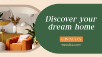 Dream Home Real Estate Facebook Event Cover