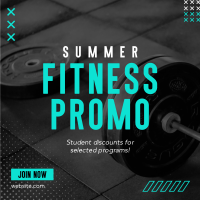 Summer Fitness Deals Instagram Post Design