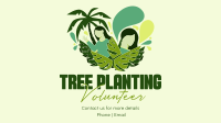 Minimalist Planting Volunteer Animation