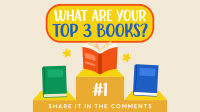 Your Top 3 Books Facebook Event Cover