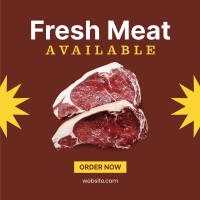 Fresh Meat Instagram Post