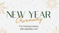 Sophisticated New Year Giveaway Animation