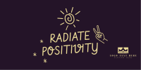 Radiate Positivity Twitter Post