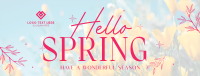 Hello Spring Facebook Cover