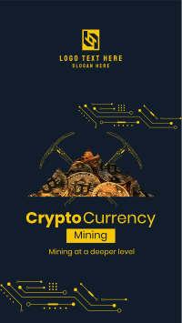 Crypto Mining Instagram Story