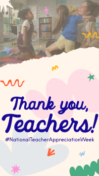 Teacher Week Greeting TikTok Video