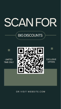Minimalist Big Discount Facebook Story