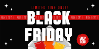 Coupons Black Friday  Twitter Post Design