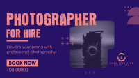 Photographer for Hire Animation