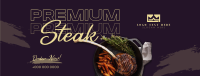 Premium Steak Order Facebook Cover Image Preview