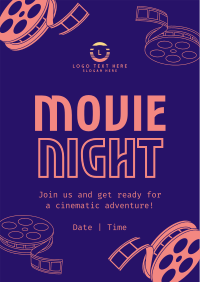 Movie Film Night Flyer