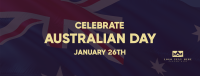 Australian Day Flag Facebook Cover Design