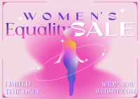 Women Equality Sale Postcard