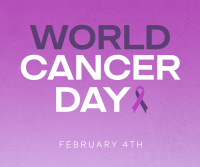 Minimalist World Cancer Day Facebook Post