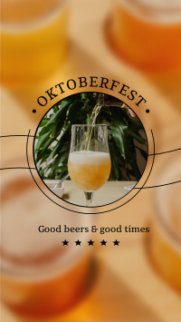 Oktoberfest Celebration Facebook Story Design