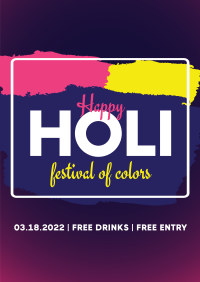 Festival of Colors Poster