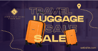 Travel Luggage Sale Facebook Ad