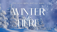 Winter Greeting Facebook Event Cover