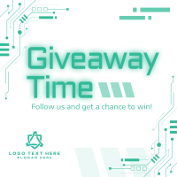 Circuit Board Giveaway Instagram Post