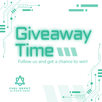 Circuit Board Giveaway Instagram Post Image Preview