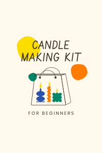 Candle Making Kit Pinterest Pin