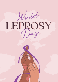 Leprosy Day Celebration Poster Design