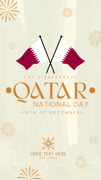 Qatar Independence Day Instagram Reel Design