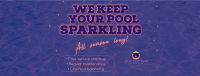 Pool Cleaner Facebook Cover example 2