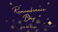 In Memory of the Fallen Facebook Event Cover