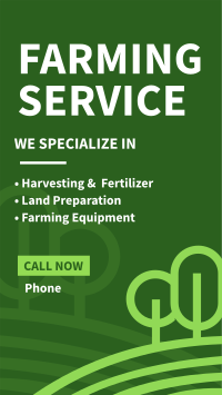 Farming Service Instagram Story