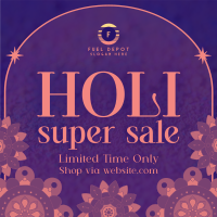 Holi Sale Patterns Instagram Post Image Preview