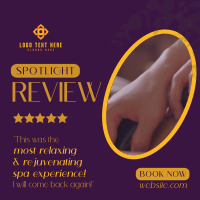 Elegant Review Spa Instagram Post