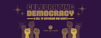 World Democracy Day Facebook Cover example 1