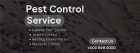 Minimalist Pest Control Facebook Cover Design