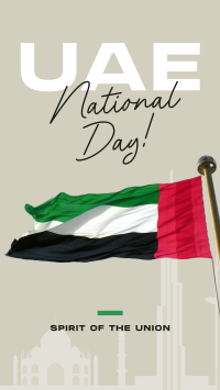 UAE National Flag Instagram Story