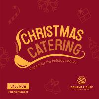 Christmas Catering Instagram Post Image Preview