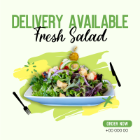 Fresh Salad Instagram Post Image Preview