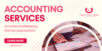 Accounting and Finance Service Twitter Post