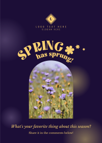 Spring Delicate Poster