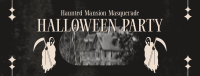 Modern Halloween Party Facebook Cover Design