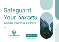 Agnostic Business Insurance Postcard