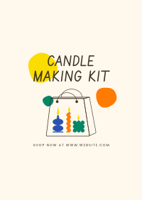 Candle Making Kit Poster