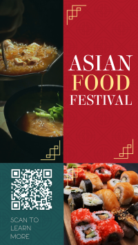 Asian Food Fest Instagram Story