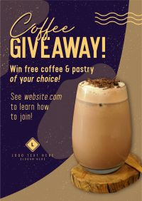 Coffee Giveaway Cafe Flyer