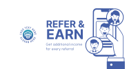 Refer and Earn Twitter Post