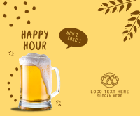 Happy Hour Buy 1 Get 1 Facebook Post