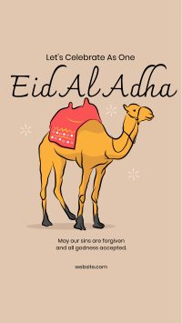 Eid Al Adha Camel Instagram Story